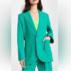 Baum Und Pferdgarten Teal Bristol Blazer Longline Single Button